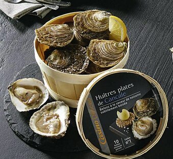 Casino Supermarchés Huîtres plates de Bretagne Cancale n°1 offre