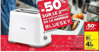Carrefour Market Grille-pain bluesky offre