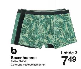 Zeeman Boxer homme offre