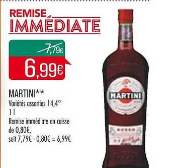 Match Martini offre