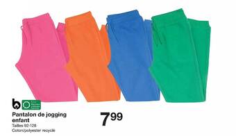 Zeeman Pantalon de jogging enfant offre