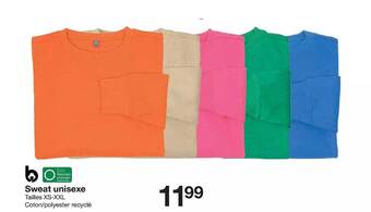 Zeeman Sweat unisexe offre