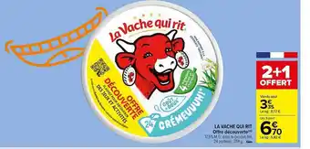 Carrefour Market La vache qui rit offre découverte offre