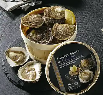 Casino Supermarchés Huîtres plates de Bretagne Cancale n°1 offre