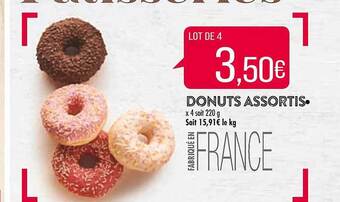 Match Donuts assortis offre