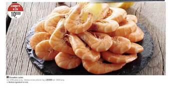 Géant Casino Crevettes cuites offre