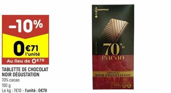 Chocolat noir