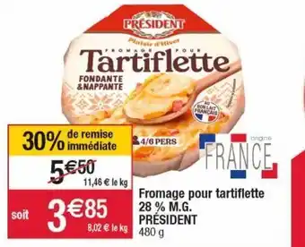Cora x Carrefour Fromage président offre