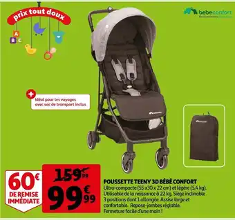 Poussette teeny 3d bébé confort