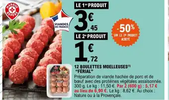 E.Leclerc 12 Boulettes Moelleuses Ferial offre