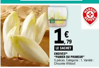 E.Leclerc Endives Panier Du primeur offre