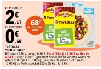 Tortillas Old El Paso