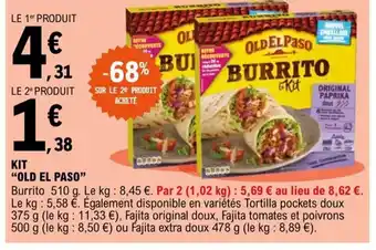 E.Leclerc Kit Old El Paso offre
