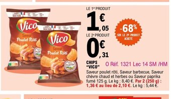E.Leclerc Chips Vico offre