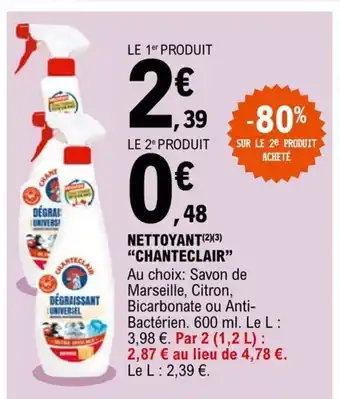 E.Leclerc Nettoyant Chanteclair offre