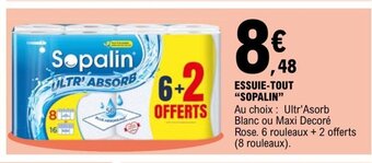 E.Leclerc Essuie-Tout Sopalin offre