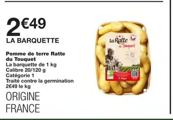 Monoprix Pomme de terre Ratte offre