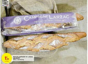 Intermarché Pain De Campagne Du Larzac Galzin offre