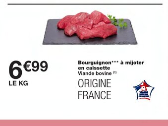 Monoprix Bourguignon à mijoter en caissette offre