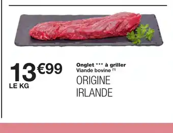 Monoprix Onglet à griller offre