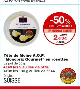 TĂȘte de Moine A.O.P