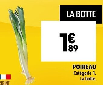 Supeco Poireau offre