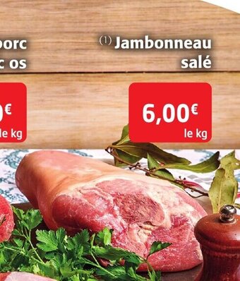 Colruyt Jambonneau Sale offre