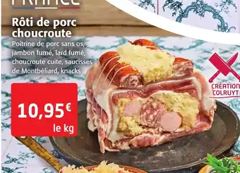 Colruyt Roti de Porc Choucroute offre