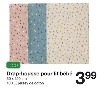 Zeeman Drap-Housse Pour Lit Bébé offre