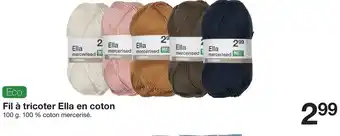 Fil à Tricoter Ella En Coton