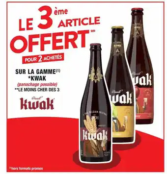 Cora x Carrefour La gamme kwak offre
