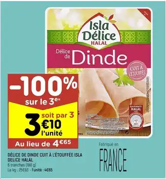Leader Price Dinde offre