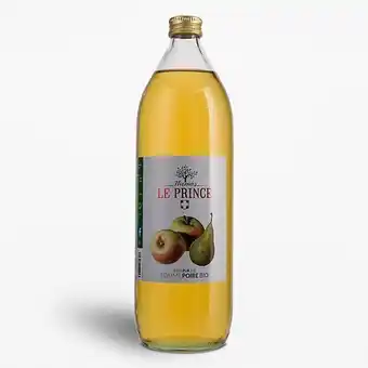 Auchan Supermarché Pur jus pomme poire bio thomas le prince offre