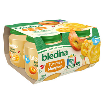 Auchan Pots de fruits blédina offre