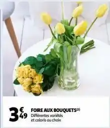 Auchan Supermarché Foire aux bouquets(2) offre