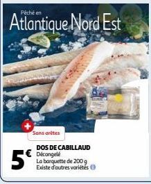 Auchan Supermarché Dos de cabillaud offre