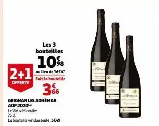 Auchan Supermarché Grignan les adhémar aop 2020(1) offre