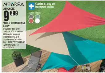 La Foir'Fouille Voile D'Ombrage Lucy offre
