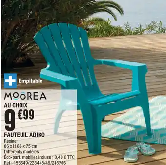 La Foir'Fouille Fauteuil Adiko offre