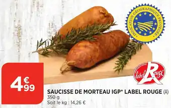 Bi1 Saucisse de Morteau IGP Label Rouge offre