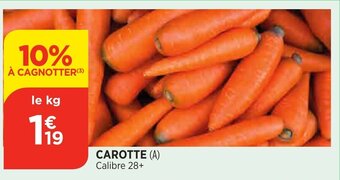 Bi1 Carotte offre