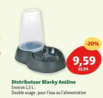 Maxi Zoo Distributeur Blacky Anione offre