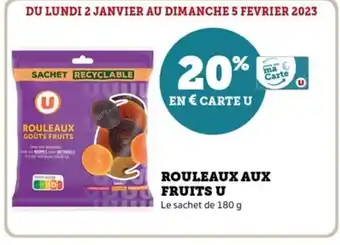 Rouleaux Aux Fruits U