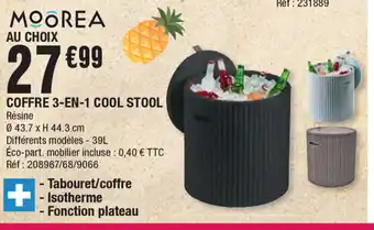 La Foir'Fouille Coffre 3-en-1 Cool Stool offre