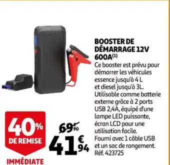 Booster De Dèmarrage 12V 600A