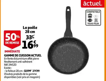 Auchan Gamme de Cuisson Actuel offre