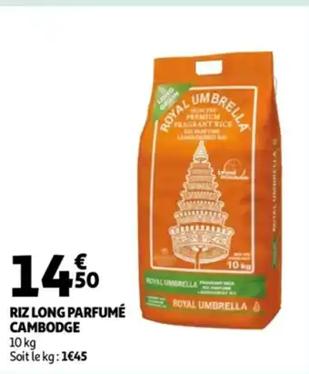 Auchan Riz Long Parfumé Cambodge offre