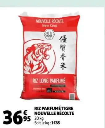 Auchan Riz Parfume Tigre Nouvelle Recolte offre