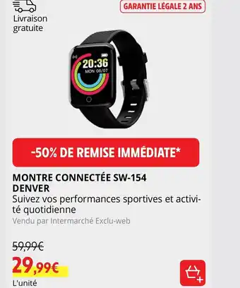Montre Connectée SW-154 Denver
