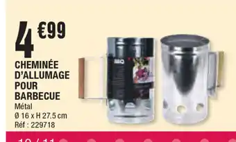 La Foir'Fouille Cheminee D'Allumage Pour Barbecue offre